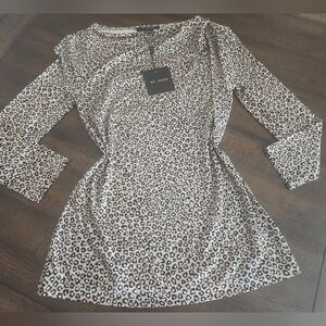 NWT St. John Leopard Print Top XS